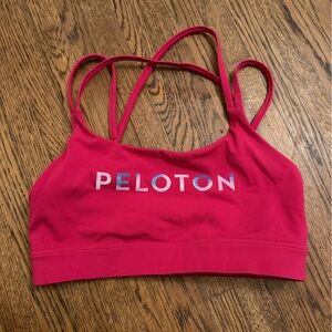 Peloton Fuscia Sports Bra, M